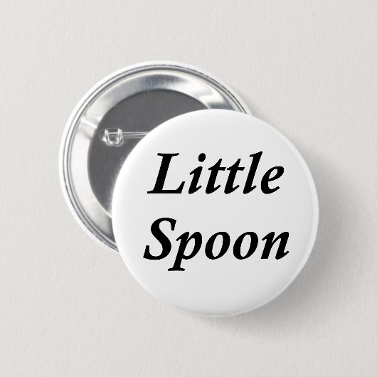 Little Spoon Ronde Button 5,7 Cm (Voorkant /achterkant)