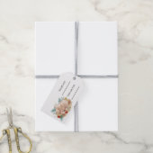 Little Spoted Fawn Kerstmis Cadeaulabel (Met Touw)