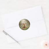 Little Spotted Deer Woodland Verjaardag Stickers - (Envelop)