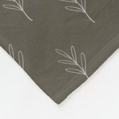 Little Sprig Snuggle Fleece Deken (Hoek)