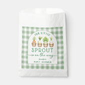 Little Sprout Baby Shower Bedankzakje (Voorkant)