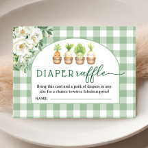 Little Sprout Baby Shower Luier Raffle