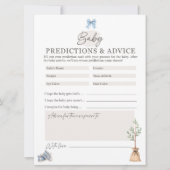 Little Sprout Baby shower spel Feestdagenkaart (Voorkant)