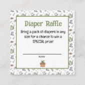 Little Sprout Books for Baby Diaper Raffle Informatiekaartje (Voorkant)