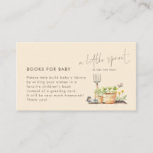 Little Sprout Books voor Baby shower