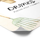 Little Sprout - Drinken helpen jezelf Poster (Hoek)