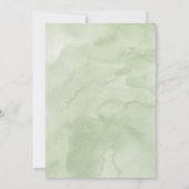 Little Sprout Farmer's Market Baby shower Kaart (Achterkant)