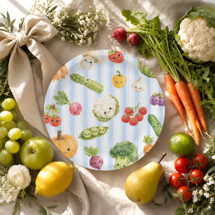 Little Sprout Farmers Market Jongens Baby Shower Papieren Bordje