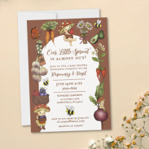 Little Sprout Farmer's Market Koppel Baby Shower