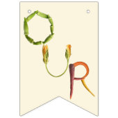 Little Sprout Farmer's Market - Lokaal geteeld Vlaggetjes (Eerste vlag)