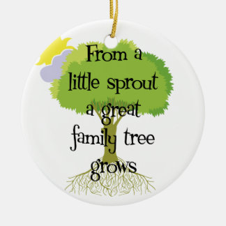 Little Sprout Genealogie Ornament
