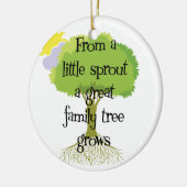 Little Sprout Genealogie Ornament (Links)
