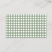 Little Sprout Gingham Books For Babies Twins Informatiekaartje (Achterkant)