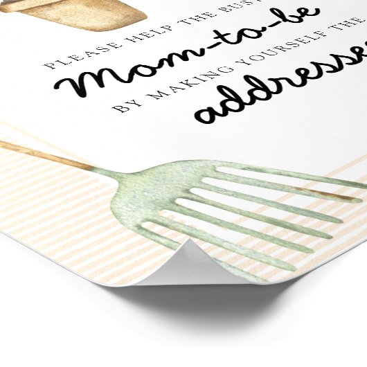 Little Sprout - Help de drukke moeder-to-be Poster (Hoek)