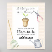 Little Sprout - Help de drukke moeder-to-be Poster (Voorkant)