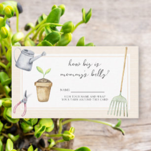 Little Sprout - Hoe groot is de buik van mama Informatiekaartje
