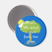Little Sprout Magneet (Voorkant / Achterkant)