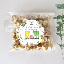 Little Sprout Pink Rain Boots Garden Baby shower