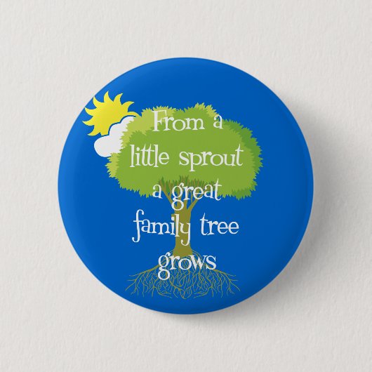 Little Sprout Ronde Button 5,7 Cm (Voorkant)