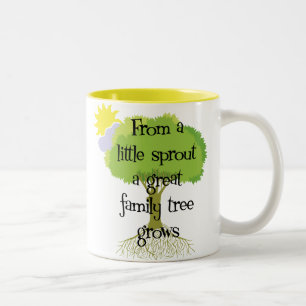 Little Sprout Tweekleurige Koffiemok