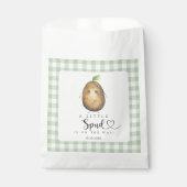Little Spud Baby shower Bedankzakje (Voorkant)