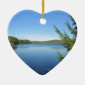 Little Squam Lake Keramisch Ornament (Voorkant)