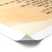 "Little Square Peg" door Margaret Ortiz Poster (Hoek)