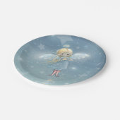 Little Star Angel Holiday Art Papieren Bordje (Gekanteld)