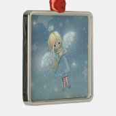 Little Star Angel kerstversiering Metalen Ornament (Rechts)