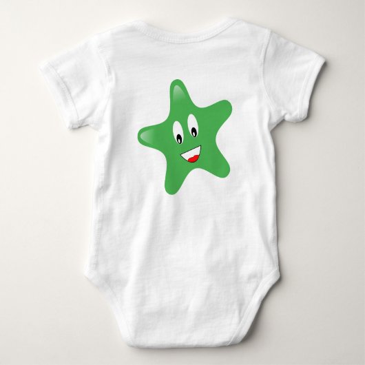 Little Star Baby Body Romper (Achterkant)