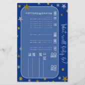 Little Star Baby Predictor Baby shower spel (Voorkant)