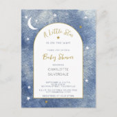 Little Star Baby shower Invitation Briefkaart (Voorkant)