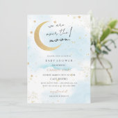 Little Star Baby Shower Kaart (Staand voorkant)