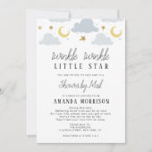 Little Star baby shower per mailuitnodiging Kaart (Voorkant)