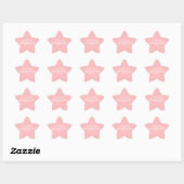 LITTLE STAR BABY SHOWER REGISTRY STICKER (Vel)