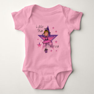 Little Star Ballerina - Blond Haar Romper