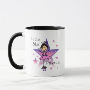 Little Star Ballerina - Bruin Haar Mok