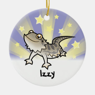 Little Star Bearded Dragon/Rankins Dragon Keramisch Ornament