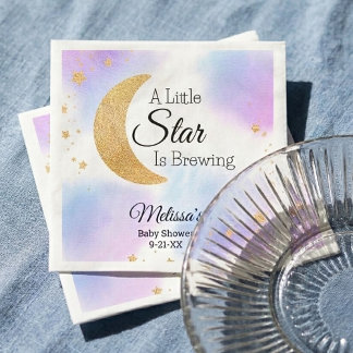 Little Star Brewing Dreamy Baby Shower Servet