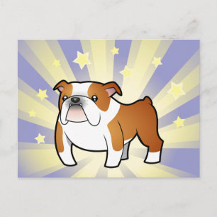 Little Star Bulldog Briefkaart