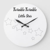 Little Star Clock Grote Klok (Voorkant)