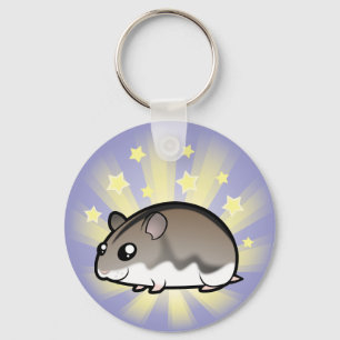 Little Star Dwarf Hamster Sleutelhanger