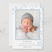 Little Star geboorte aankondiging (Voorkant)