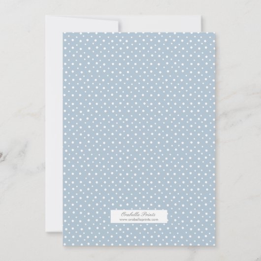 Little Star geboorte aankondiging (Achterkant)