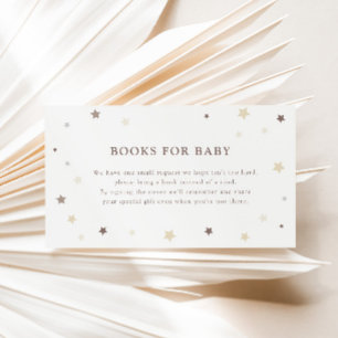 Little Star Gender Neutral Books voor Baby Informatiekaartje