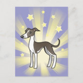 Little Star Greyhound/Whippet/Italy Greyhound Briefkaart (Voorkant)