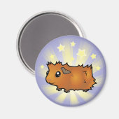 Little Star Guinee Pig (scruffy) Magneet (Voorkant / Achterkant)