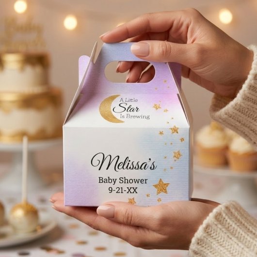 Little Star Is Brewing Celestial  Bedankdoosjes