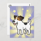 Little Star Jack Russell Terrier Briefkaart (Voorkant / Achterkant)