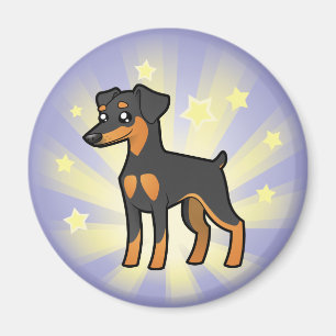 Little Star Miniature Pinscher/Manchester Terrier Magneet